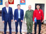 Военнослужащий из Кош-Агачского района награжден медалью «За отвагу» Военнослужащий из Кош-Агачского района награжден медалью «За отвагу»