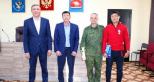 Военнослужащий из Кош-Агачского района награжден медалью «За отвагу»