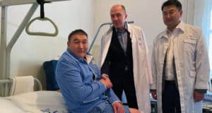 Военнослужащему из Балыкчи вручили медаль «За отвагу»