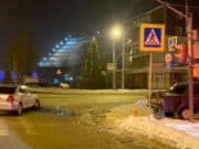 Ночью в Горно-Алтайске столкнулись ВАЗ и иномарка Ночью в Горно-Алтайске столкнулись ВАЗ и иномарка