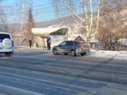 Девушку сбили на пешеходном переходе в Горно-Алтайске Девушку сбили на пешеходном переходе в Горно-Алтайске