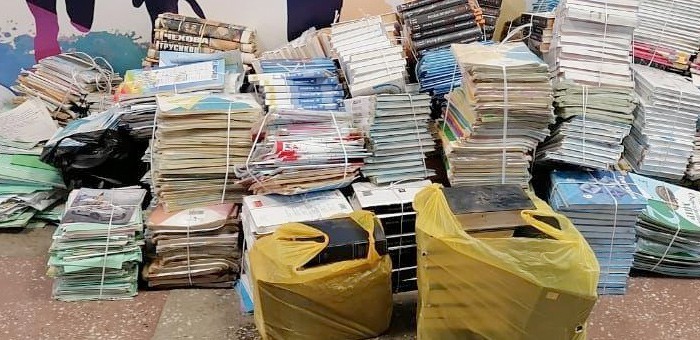 14 тонн макулатуры собрали в Республике Алтай в рамках акции #БумБатл