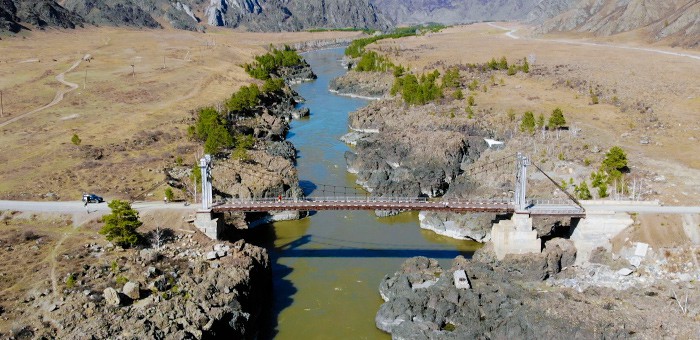 Ороктойский мост передадут на баланс Республики Алтай