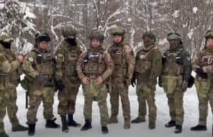 Бойцы из Республики Алтай поблагодарили жителей региона за помощь