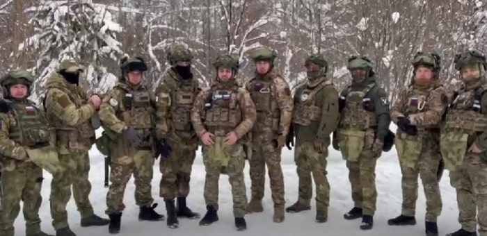 Бойцы из Республики Алтай поблагодарили жителей региона за помощь