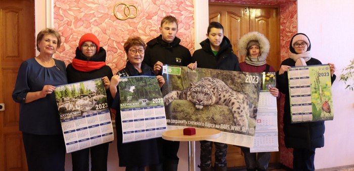Новогодняя акция «Заповедный календарь» проходит в Усть-Коксинском районе