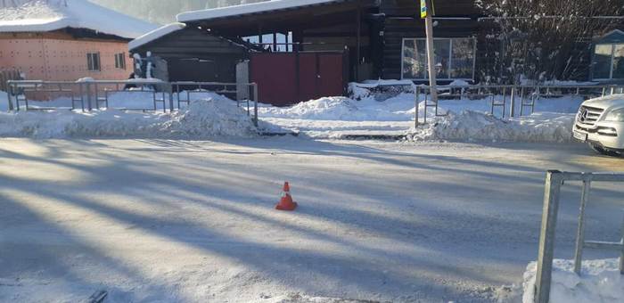 В Горно-Алтайске на пешеходном переходе сбили ребенка