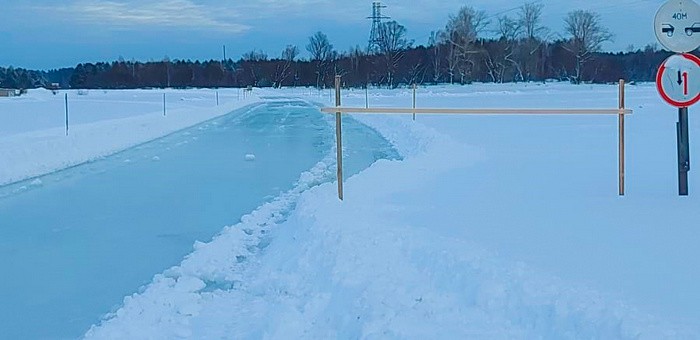 Ледовую переправу открыли в Турочакском районе