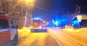 В Горно-Алтайске горел двухэтажный дом