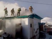 В мебельном магазине в Улагане случился пожар Мебельный магазин горел в Улагане