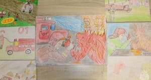 Конкурс детских рисунков «Спасатель – работа отважных!» прошел в Республике Алтай