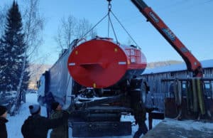 Техника для тушения лесных пожаров поступила в Республику Алтай