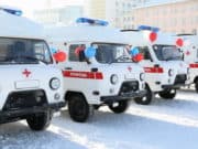 Районные больницы получили новый транспорт Районные больницы получили новый транспорт