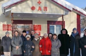 В Кебезени открыли новый фельдшерско-акушерский пункт