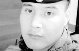 В Кош-Агачском районе простились с военнослужащим, погибшим от ран Айастан Аркадьевич Мудаев