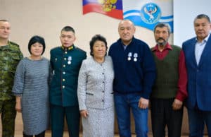 Военнослужащих их Онгудайского района наградили медалями «За отвагу»
