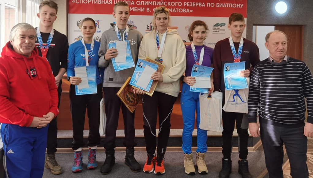 Биатлонисты с Алтая стали призерами всероссийских соревнований