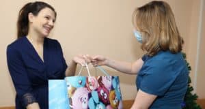 Первым новорожденным в Перинатальном центре в новом году стал мальчик из многодетной семьи