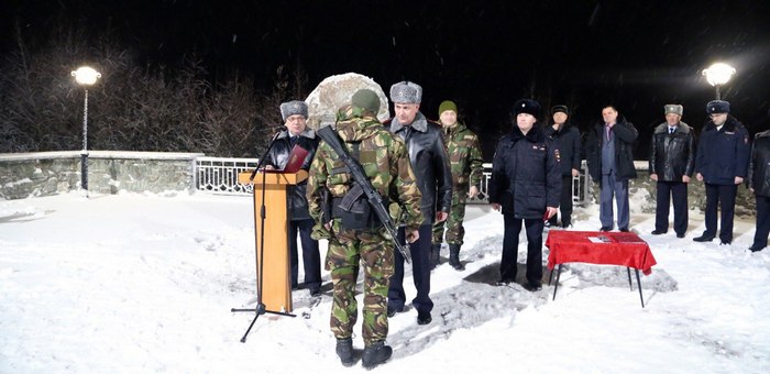В Республике Алтай встретили полицейских, вернувшихся из новых регионов РФ