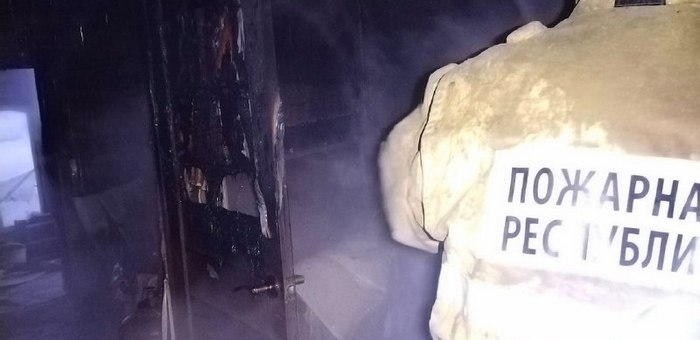 В Кош-Агаче случился пожар в жилом доме