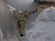 В Горно-Алтайске произошел пожар на частной пилораме В Горно-Алтайске произошел пожар на частной пилораме