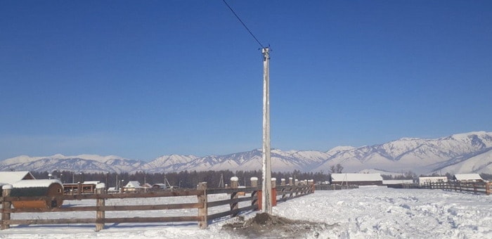 На участок в Мульте после «прямой линии» с Хорохординым подвели электроэнергию