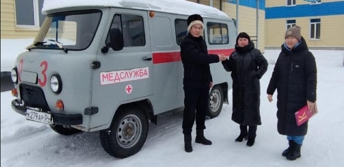В отдаленном селе появился автомобиль скорой помощи