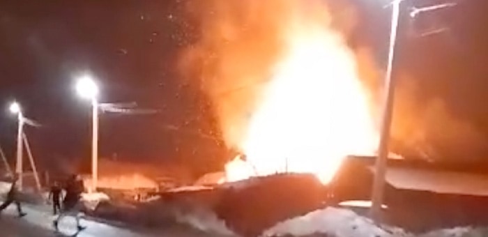 В Кызыл-Озеке на пожаре погиб человек, еще четверо госпитализированы
