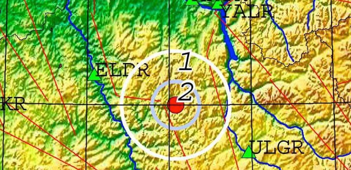 В Онгудайском районе произошло небольшое землетрясение