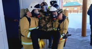 В Шебалинском центре культуры потушили «условный пожар»