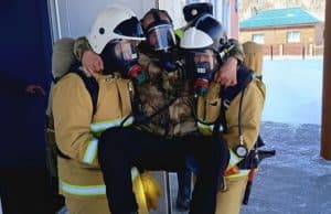 В Шебалинском центре культуры потушили «условный пожар»