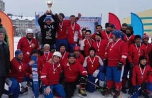В Горно-Алтайске прошел турнир по хоккею с мячом памяти Евгения Корчагина