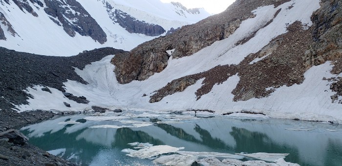 Ледник Актру за 60 лет растаял более чем на четверть