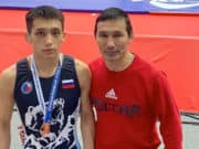 Спортсмен из Горно-Алтайска завоевал бронзу на Первенстве России по греко-римской борьбе Спортсмен из Горно-Алтайска завоевал бронзу на Первенстве России по греко-римской борьбе