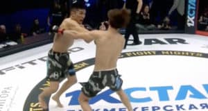 Саян Кеденов одержал победу в турнире по смешанным единоборствам (видео)
