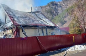 В Манжероке сгорел жилой дом В Манжероке сгорел жилой дом