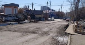 Начинается ремонт моста у Перинатального центра Начинается ремонт моста у Перинатального центра
