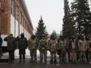 Добровольцев-казаков проводили на спецоперацию