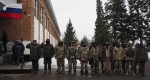 Добровольцев-казаков проводили на спецоперацию