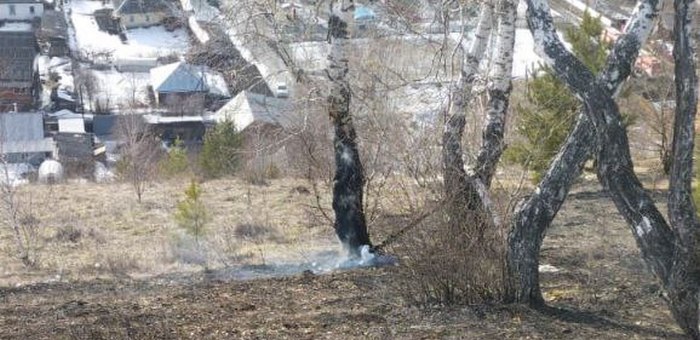В Горно-Алтайске открыт сезон травяных пожаров