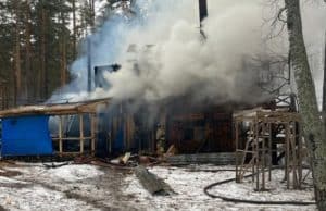На турбазе «Кызыл-Таш» произошел пожар