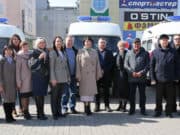 Районные больницы получили новые автомобили скорой помощи Районные больницы получили новые автомобили скорой помощи