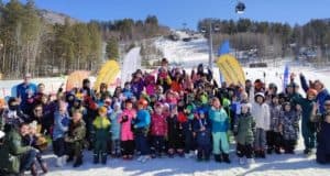 В Республике Алтай прошли детские инклюзивные соревнования по горным лыжам