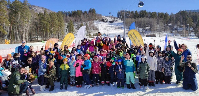 В Республике Алтай прошли инклюзивные соревнования по горным лыжам