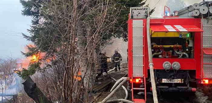 С начала года в Горно-Алтайске произошло 25 пожаров