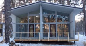 В Республике Алтай возводят модульные гостиницы