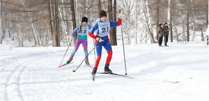 Состязание «Заповедная лыжня» прошло в Усть-Коксе