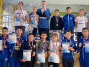 Спортсмены из Горно-Алтайска успешно выступили на турнире по кикбоксингу в Бийске