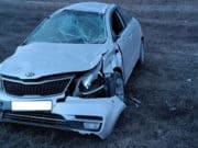 Турист из Ярославской области разбил машину возле Еланды, два человека попали в больницу