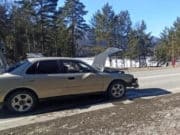 Водитель Toyota Сamry врезался в идущую перед ним машину в Усть-Мунах